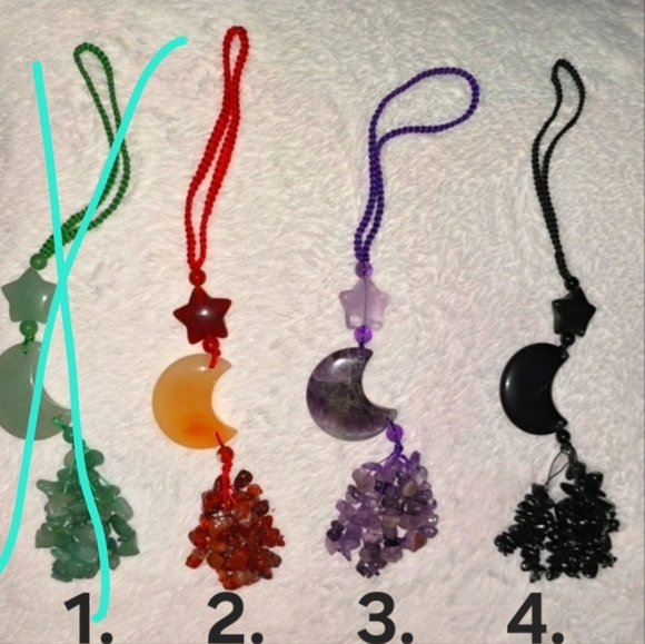 1pc Star and Moon Tassle - you pick - Picture 2 of 2